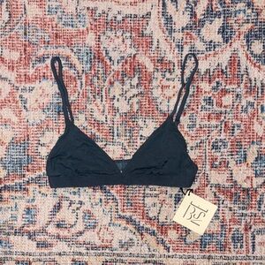 Base Range Mississippi Bamboo Bra in Teal SZ XS NWT